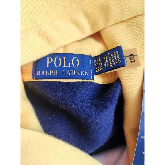 NWT Polo Ralph Lauren Polo Bear Colorblocked Fleece Hoodie SizeXXL #2G414 - Picture 10 of 15